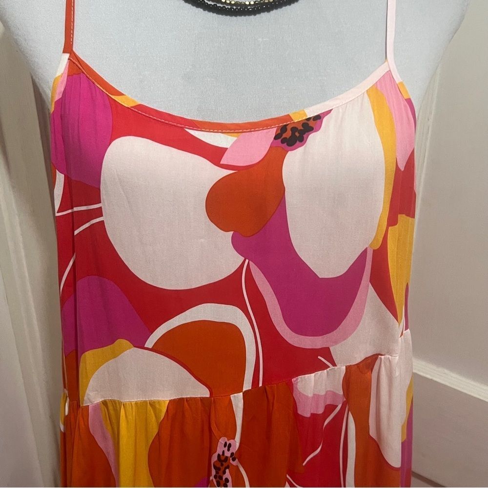 Vibrant Floral Maxi Dress - Picture 7 of 11